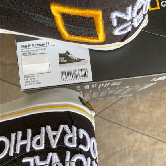 VANS SK8-Hi REISSUE 13 NATIONAL GEOGRAPHIC men’s - Picture 6 of 16